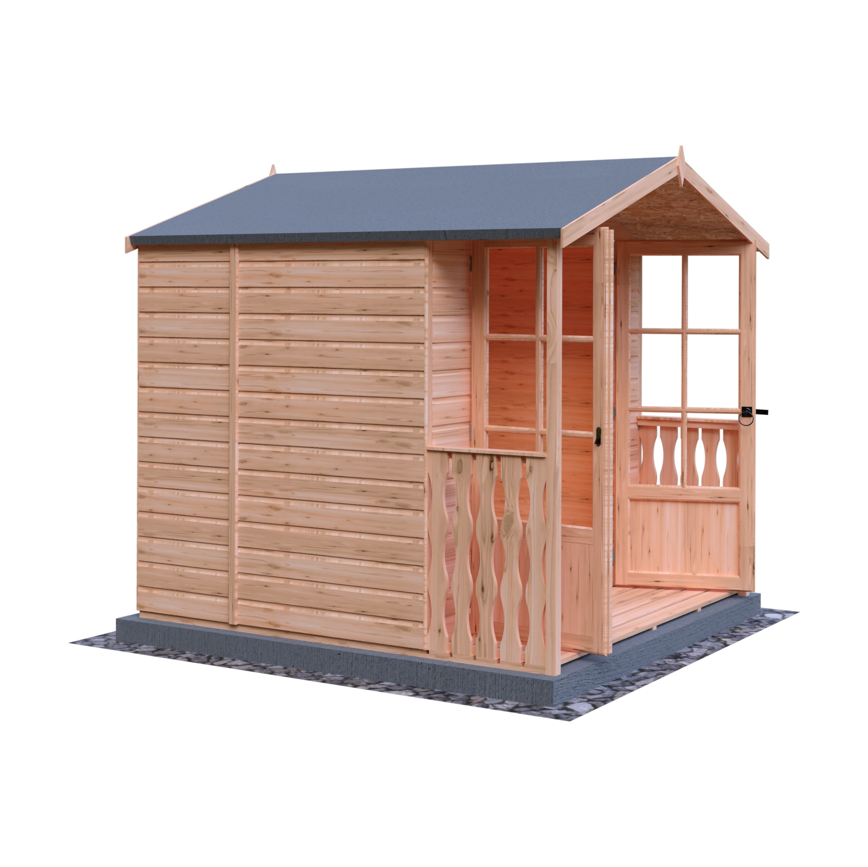 Shire Alnwick Summerhouse 7x7 - Garden Life Stores. 