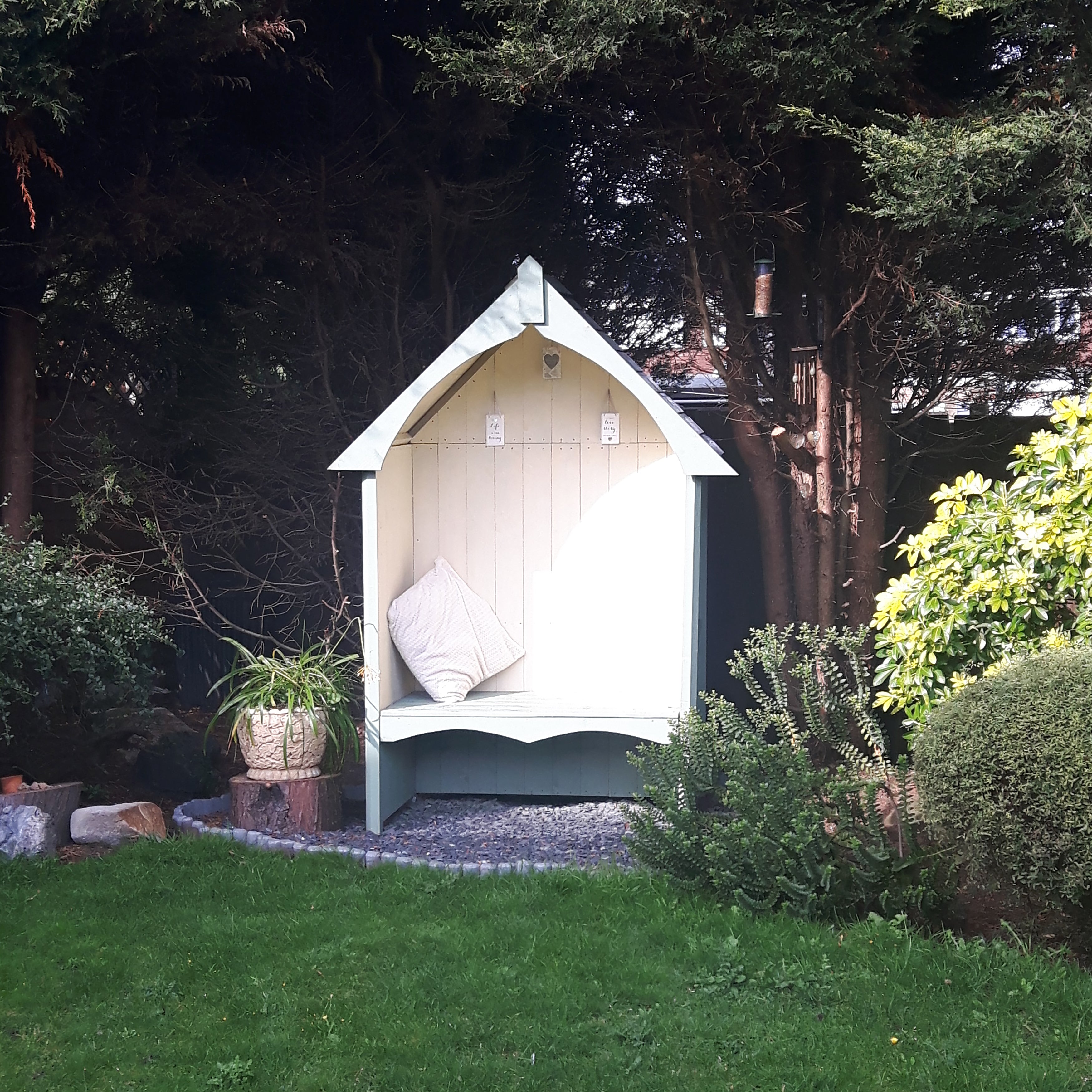 Shire Pressure Treated Balsam Arbour - Garden Life Stores. 