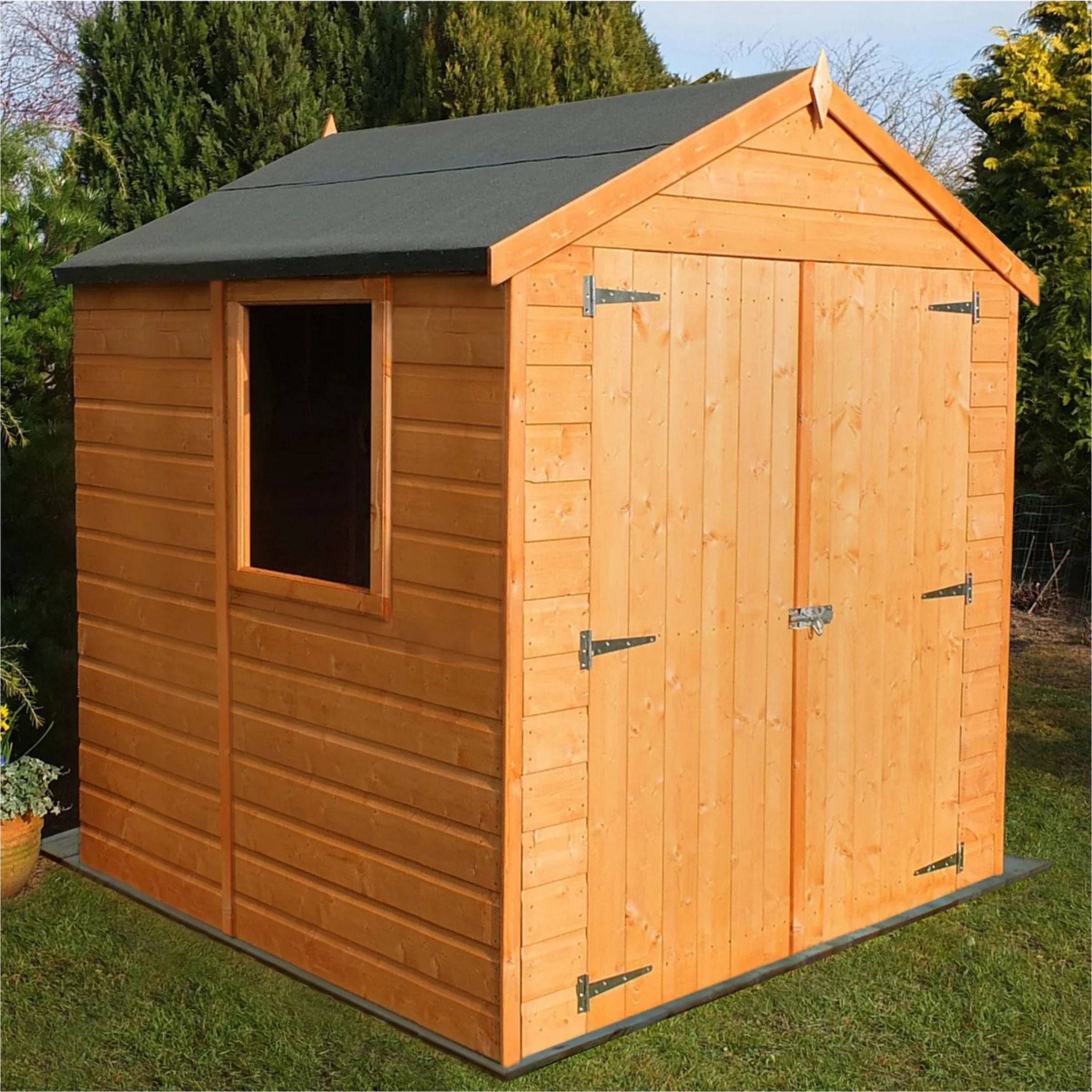 Shire Arran Shed Double Door 6x6 Garden Life Stores