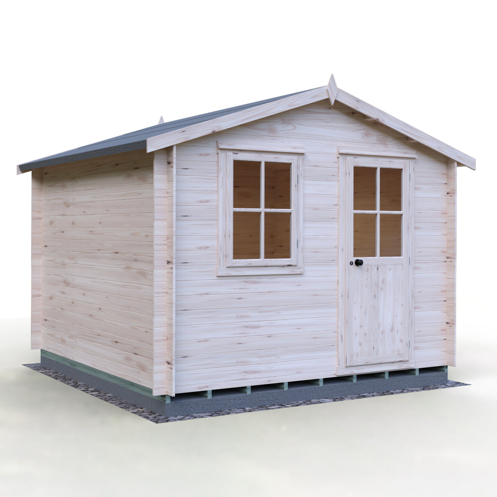 Shire Avesbury 19mm Log Cabin 10x10