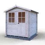 Shire Avesbury 19mm Log Cabin 7x7