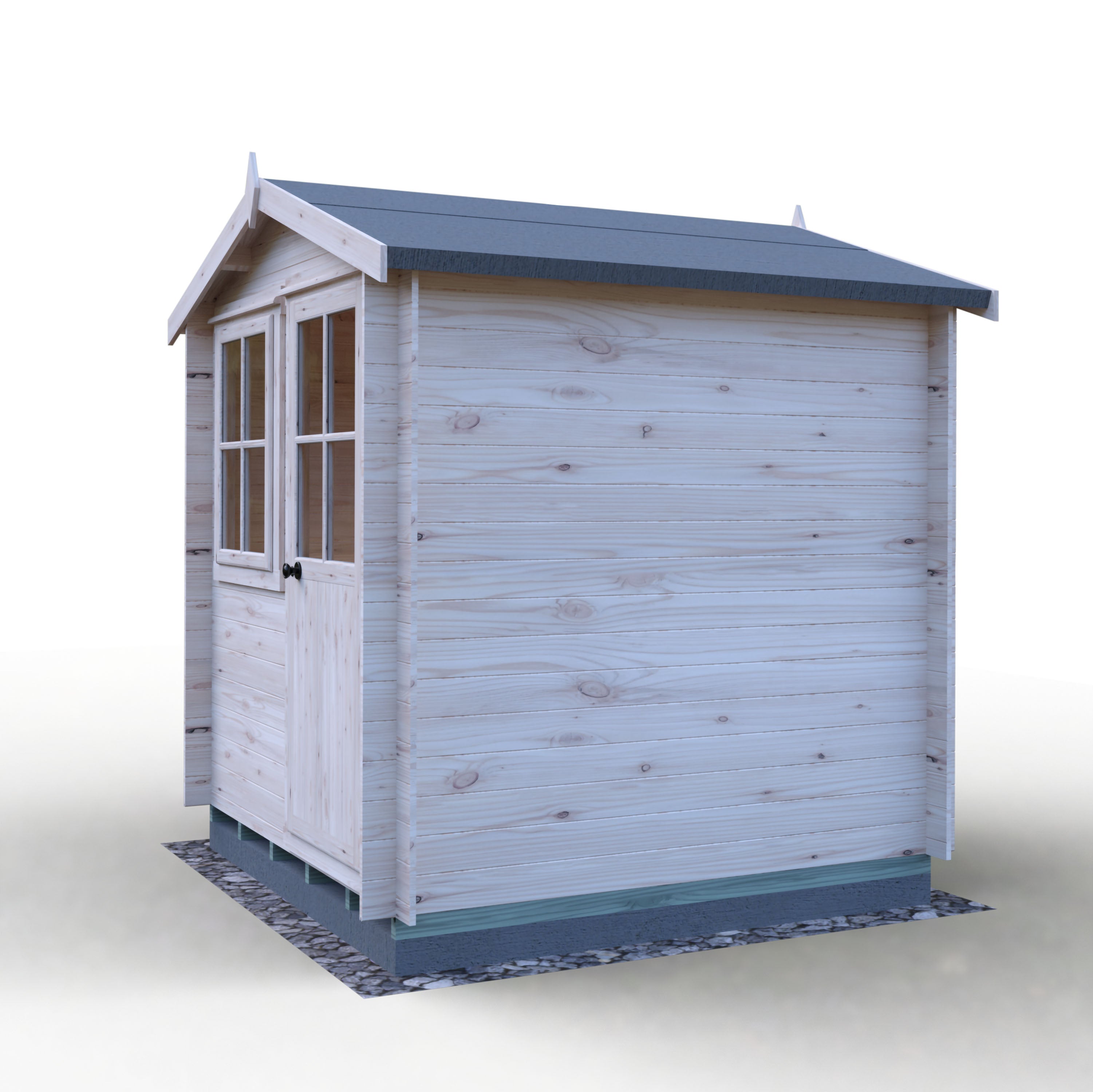 Shire Avesbury 19mm Log Cabin 7x7