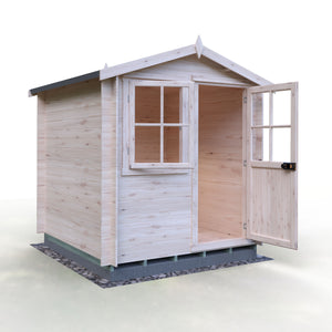 Shire Avesbury 19mm Log Cabin 7x7