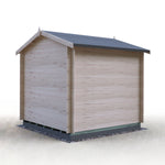 Shire Avesbury 19mm Log Cabin 8x8