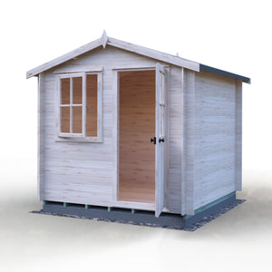 Shire Avesbury 19mm Log Cabin 8x8