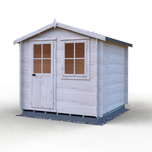 Shire Avesbury 19mm Log Cabin 8x8