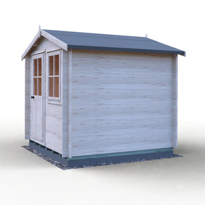 Shire Avesbury 19mm Log Cabin 8x8