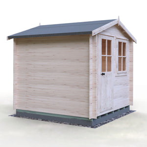 Shire Avesbury 19mm Log Cabin 8x8