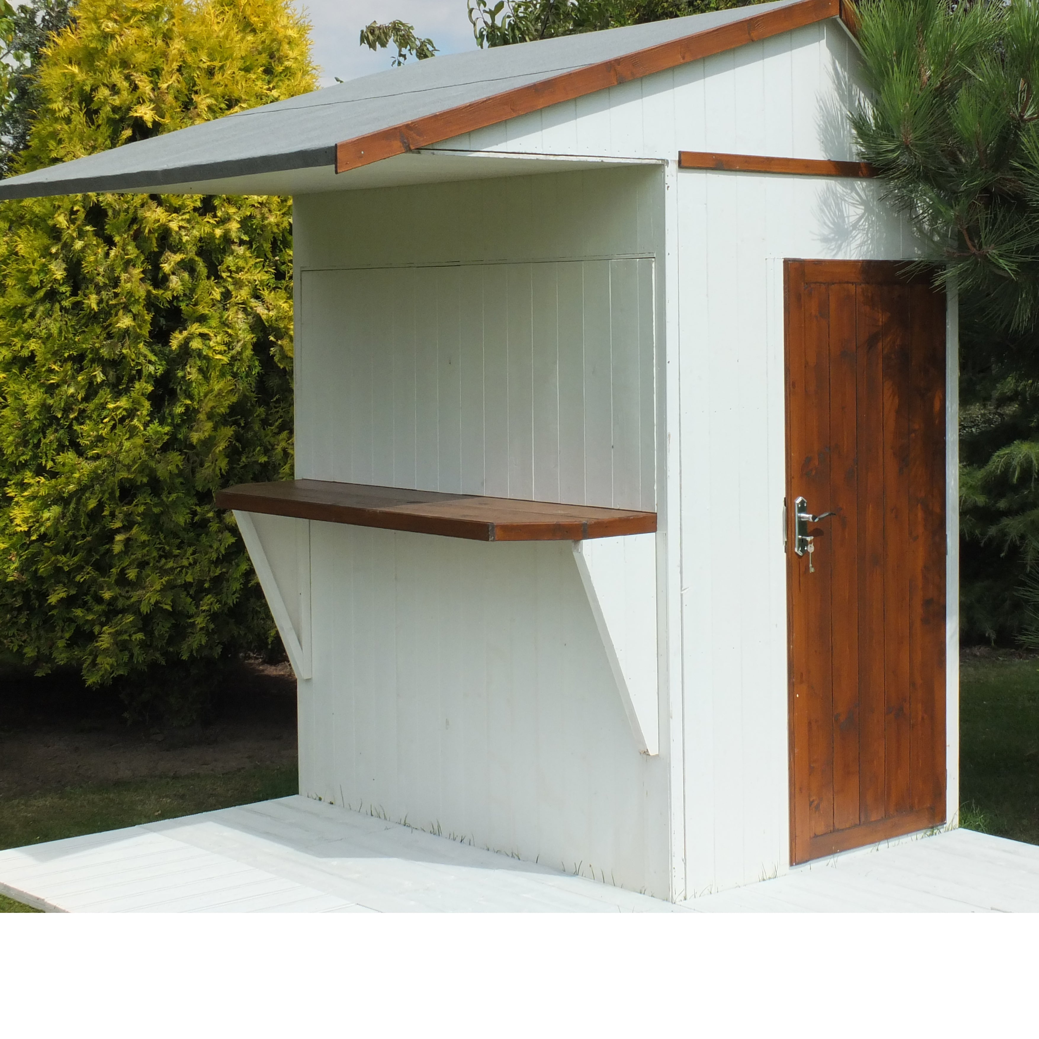 Shire Garden Bar Apex Roof 6x4 - Garden Life Stores. 