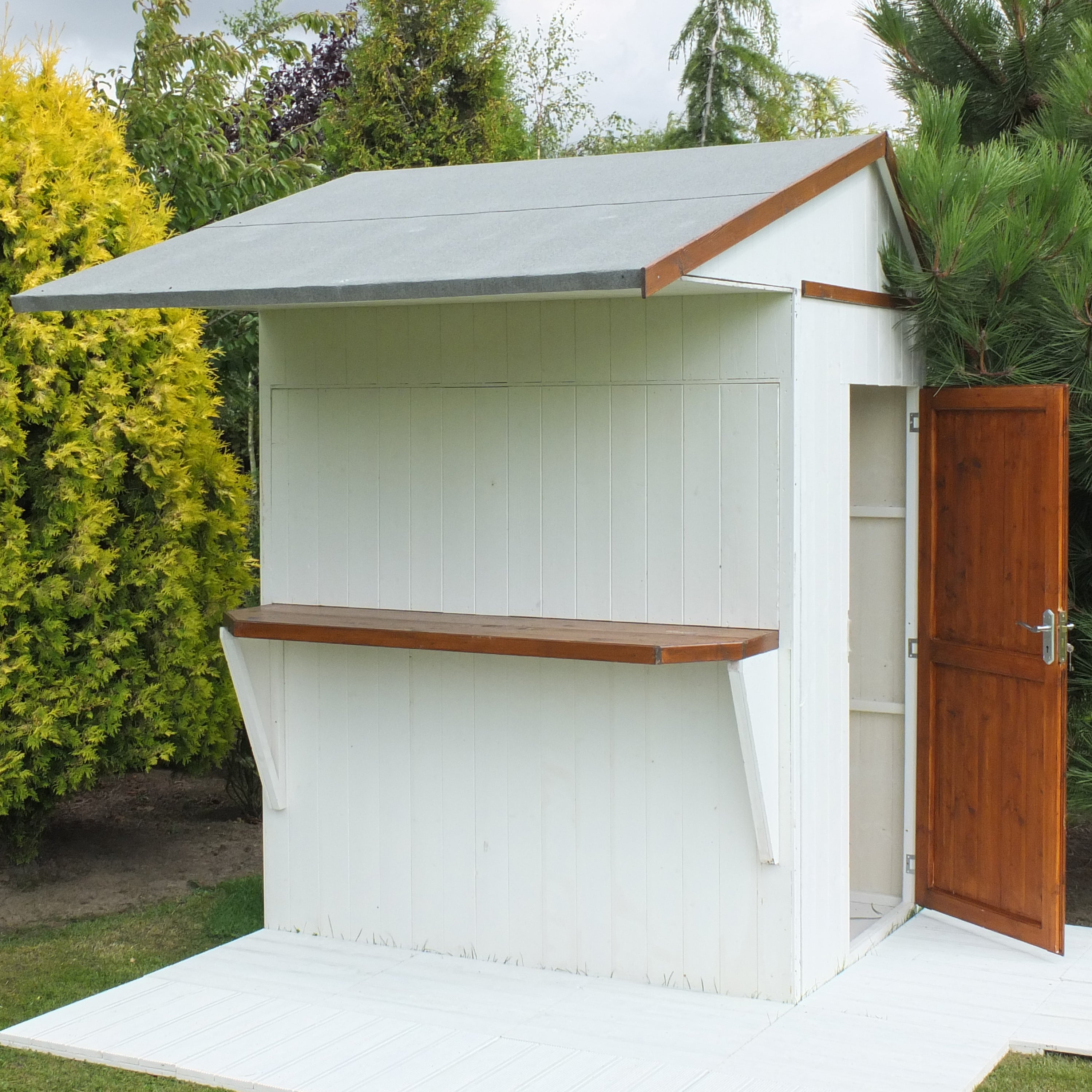 Shire Garden Bar Apex Roof 6x4 - Garden Life Stores. 