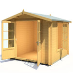 Shire Barnsdale 19mm Log Cabin 8x8