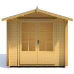 Shire Barnsdale 19mm Log Cabin 8x8