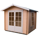 Shire Barnsdale 19mm Log Cabin 8x8