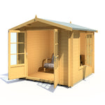 Shire Barnsdale 19mm Log Cabin 8x8