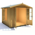 Shire Barnsdale 19mm Log Cabin 8x8