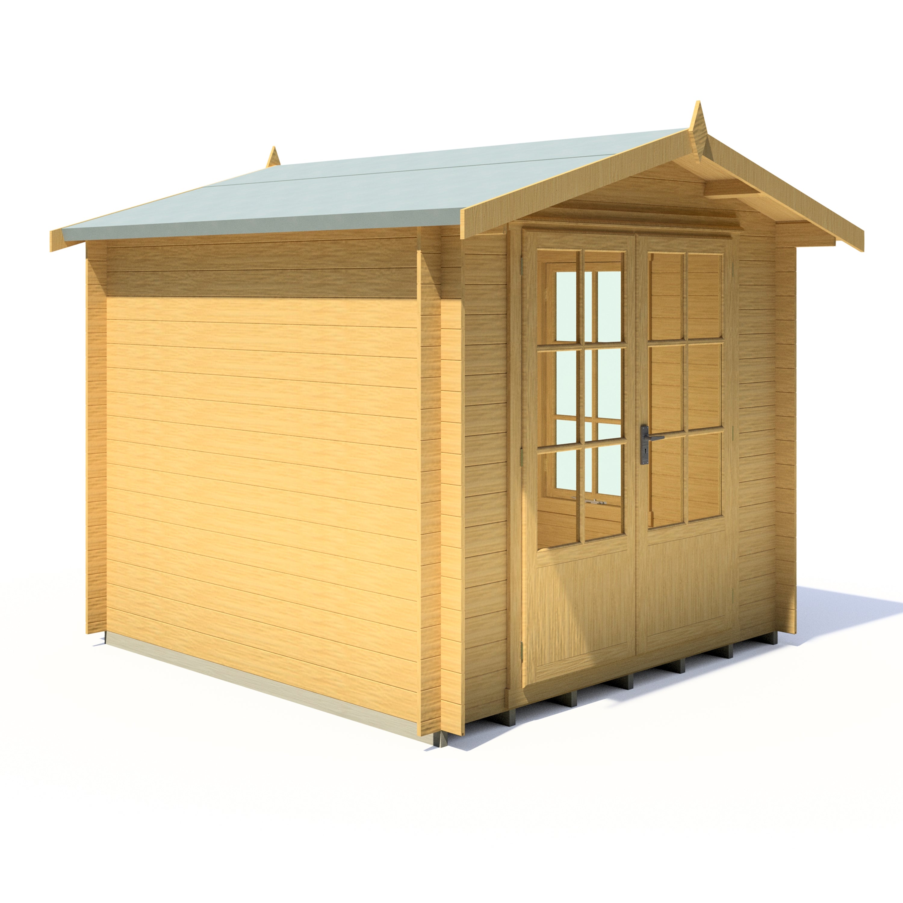 Shire Barnsdale 19mm Log Cabin 8x8