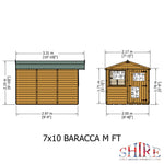 Shire Barraca Shed 7x10