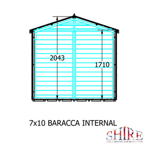 Shire Barraca Shed 7x10