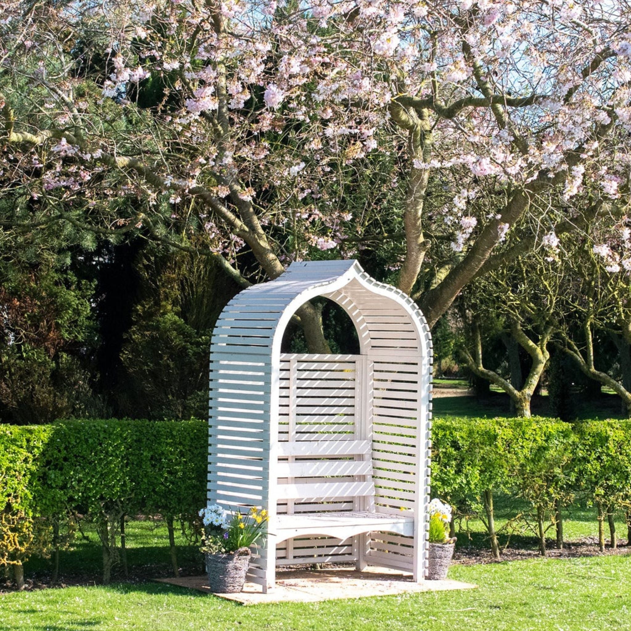 Shire Bejoda Arbour – Elegant & Durable Pressure-Treated Garden Seating | Garden Life Stores