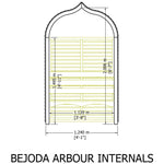 Shire Bejoda Arbour – Elegant & Durable Pressure-Treated Garden Seating | Garden Life Stores