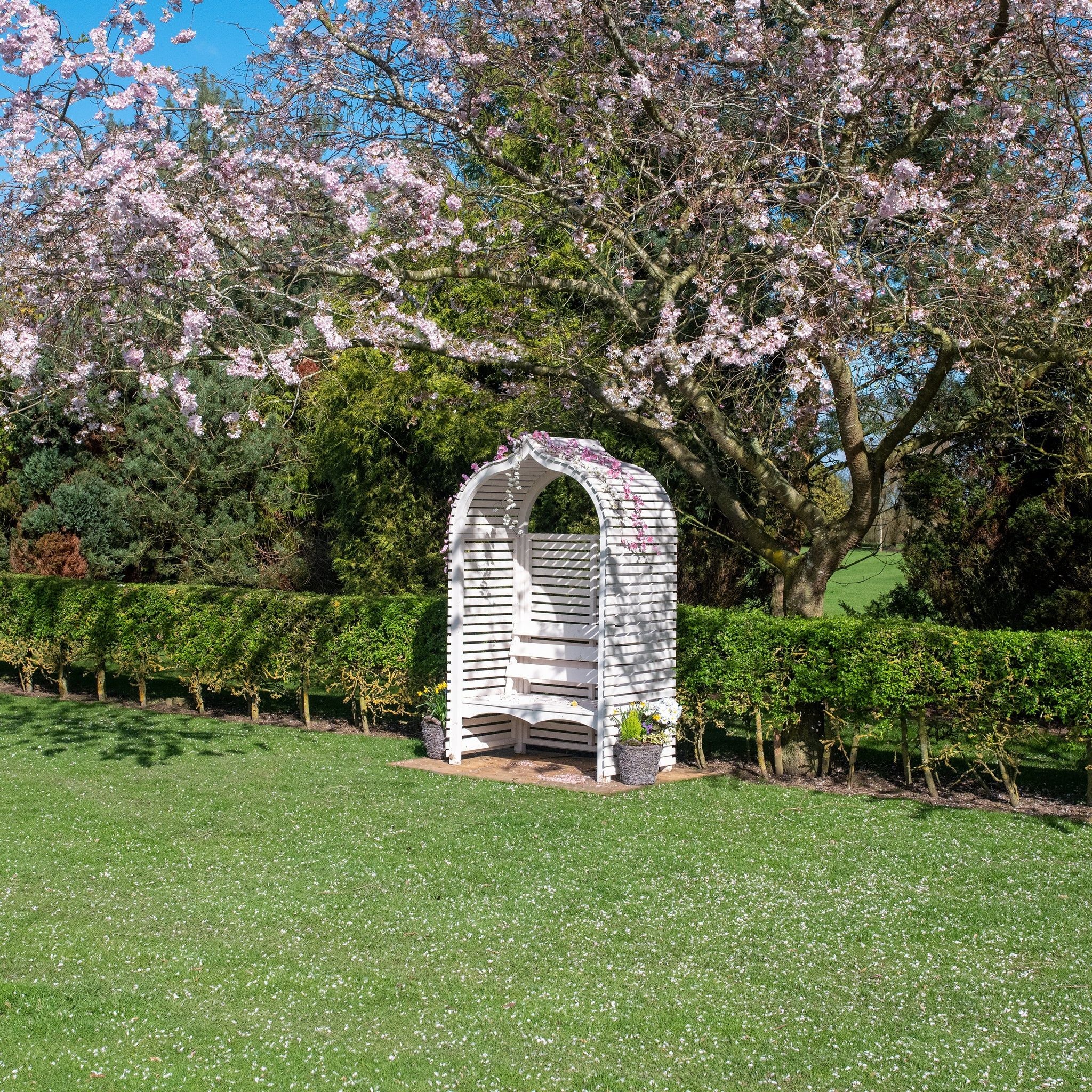 Shire Bejoda Arbour – Elegant & Durable Pressure-Treated Garden Seating | Garden Life Stores