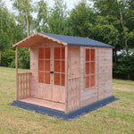 Shire Buckingham 7x10 Summerhouse with Veranda | Garden Life Stores