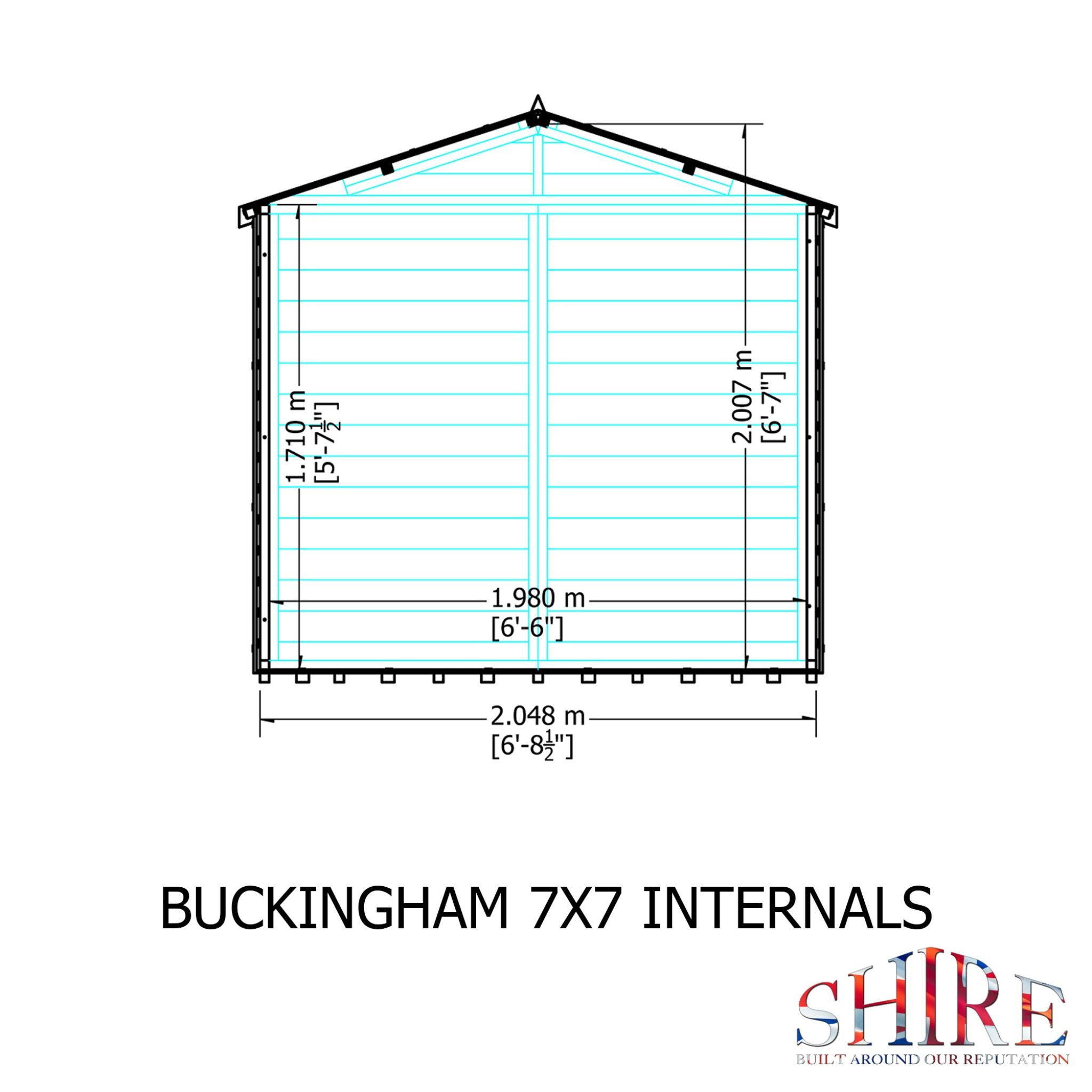 Shire Buckingham 7x7 Summerhouse | Garden Life Stores