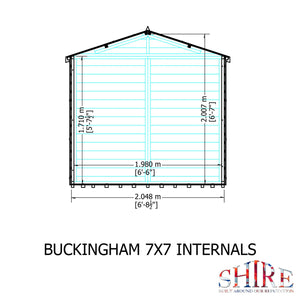 Shire Buckingham 7x7 Summerhouse | Garden Life Stores