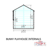 Shire Bunny Playhouse 4x4 - Garden Life Stores. 