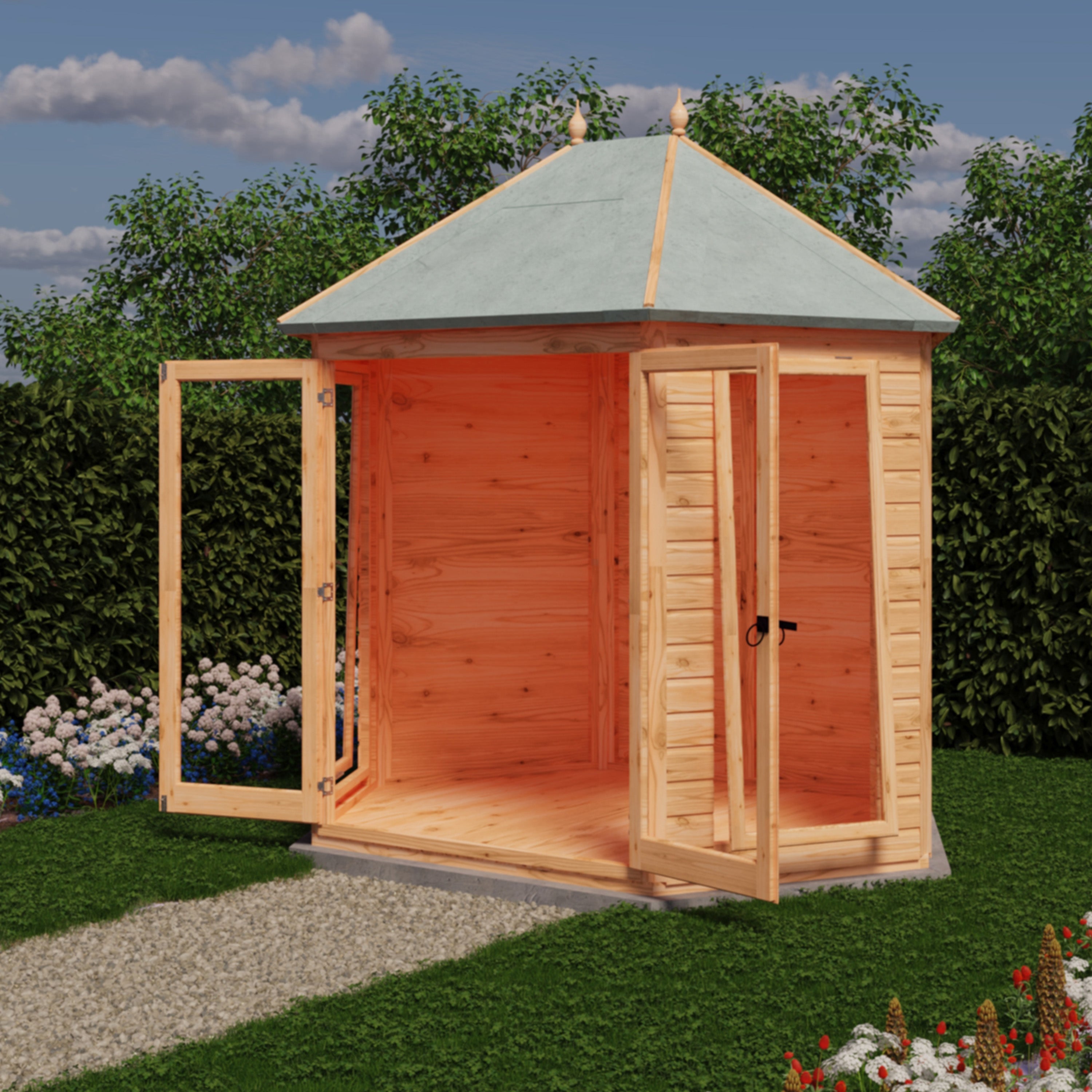 Shire Buttermere 8x6 Summerhouse – Elegant & Spacious Garden Retreat | Garden Life Stores