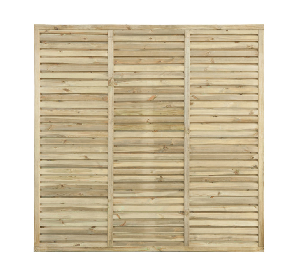 Grange Contemporary Vogue Fence Panel – Modern Slatted Design | Garden Life Stores