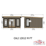 Shire Cali Garden Home Office 12x12