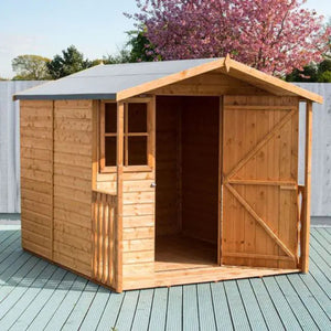 Shire Casita Shed + Veranda 7x7