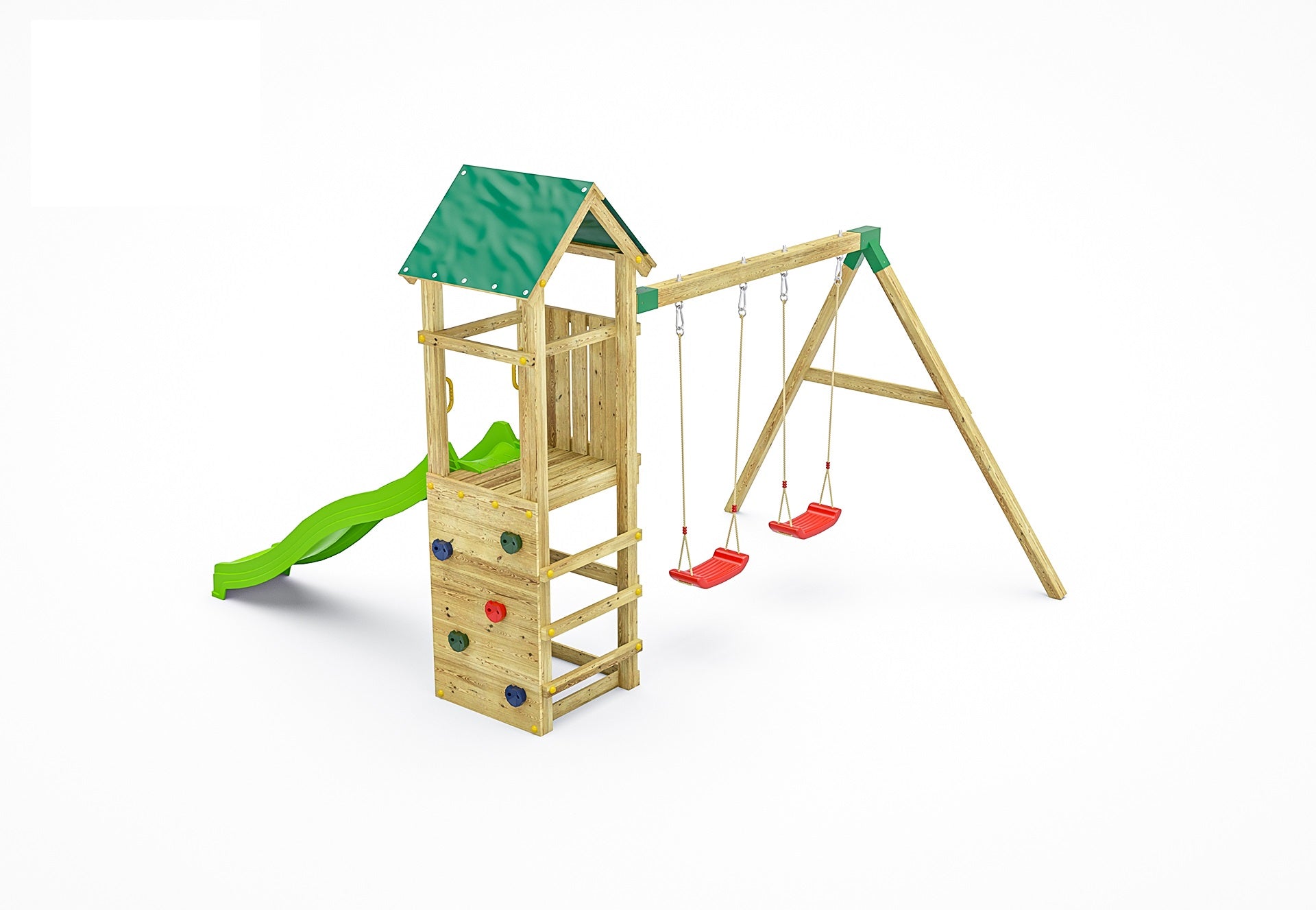 Shire Charly Kids Wooden Multi Play Set Equipment