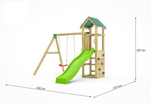 Shire Charly Kids Wooden Multi Play Set Equipment