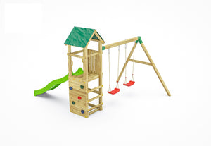 Shire Charly Kids Wooden Multi Play Set Equipment