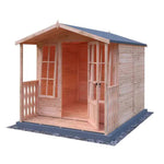 Shire Chatsworth 7x7 Summerhouse with Veranda | Garden Life Stores