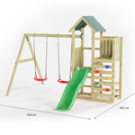 Shire Chester Kids Wooden Multi Play Set Equipment