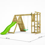 Shire Climber Kids Wooden Multi Play Set Equipment