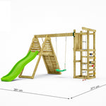 Shire Climber Kids Wooden Multi Play Set Equipment