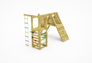 Shire Climber Kids Wooden Multi Play Set Equipment