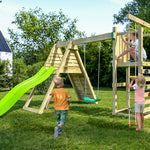 Shire Climber Kids Wooden Multi Play Set Equipment