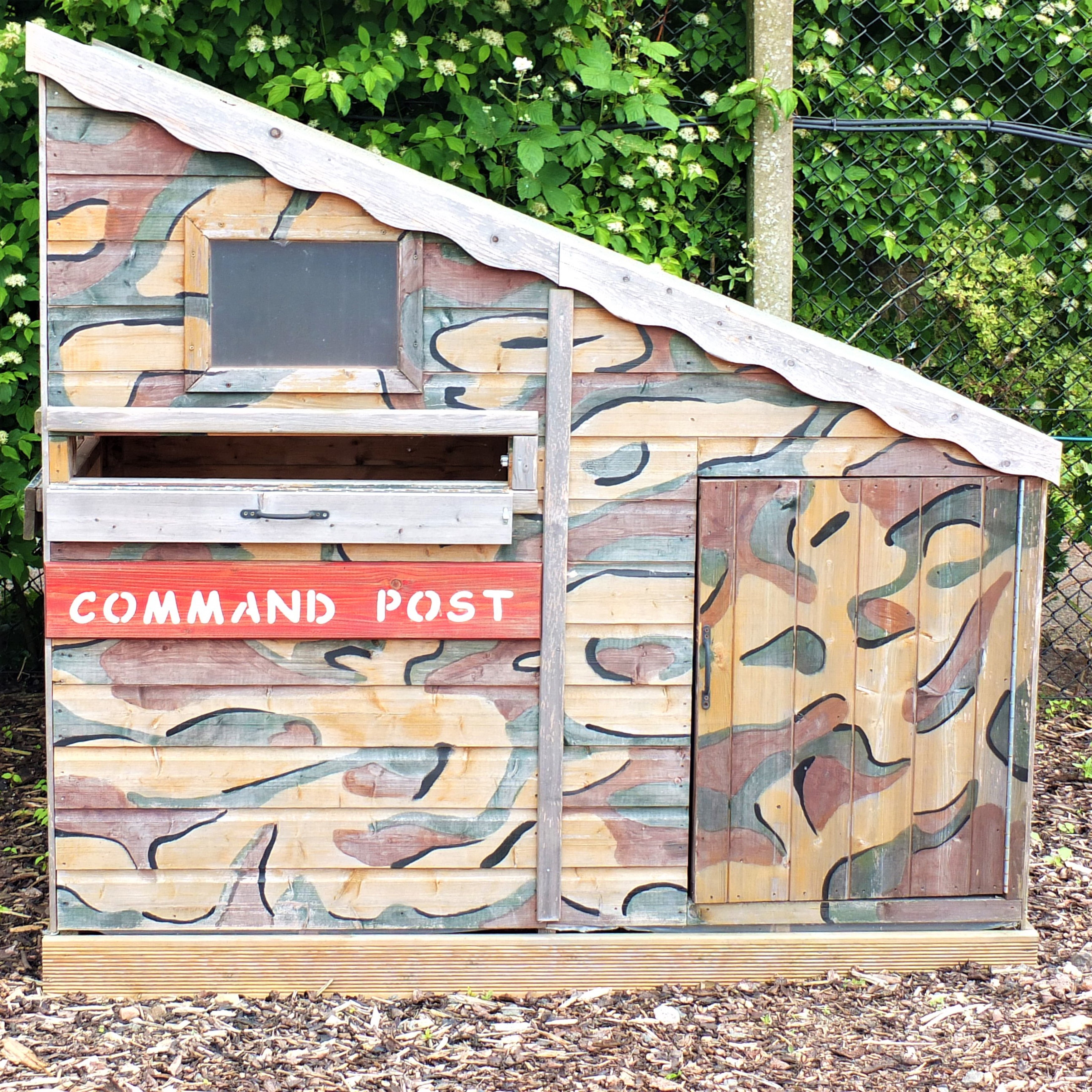 Shire Command Post Playhouse 6x4 - Garden Life Stores. 