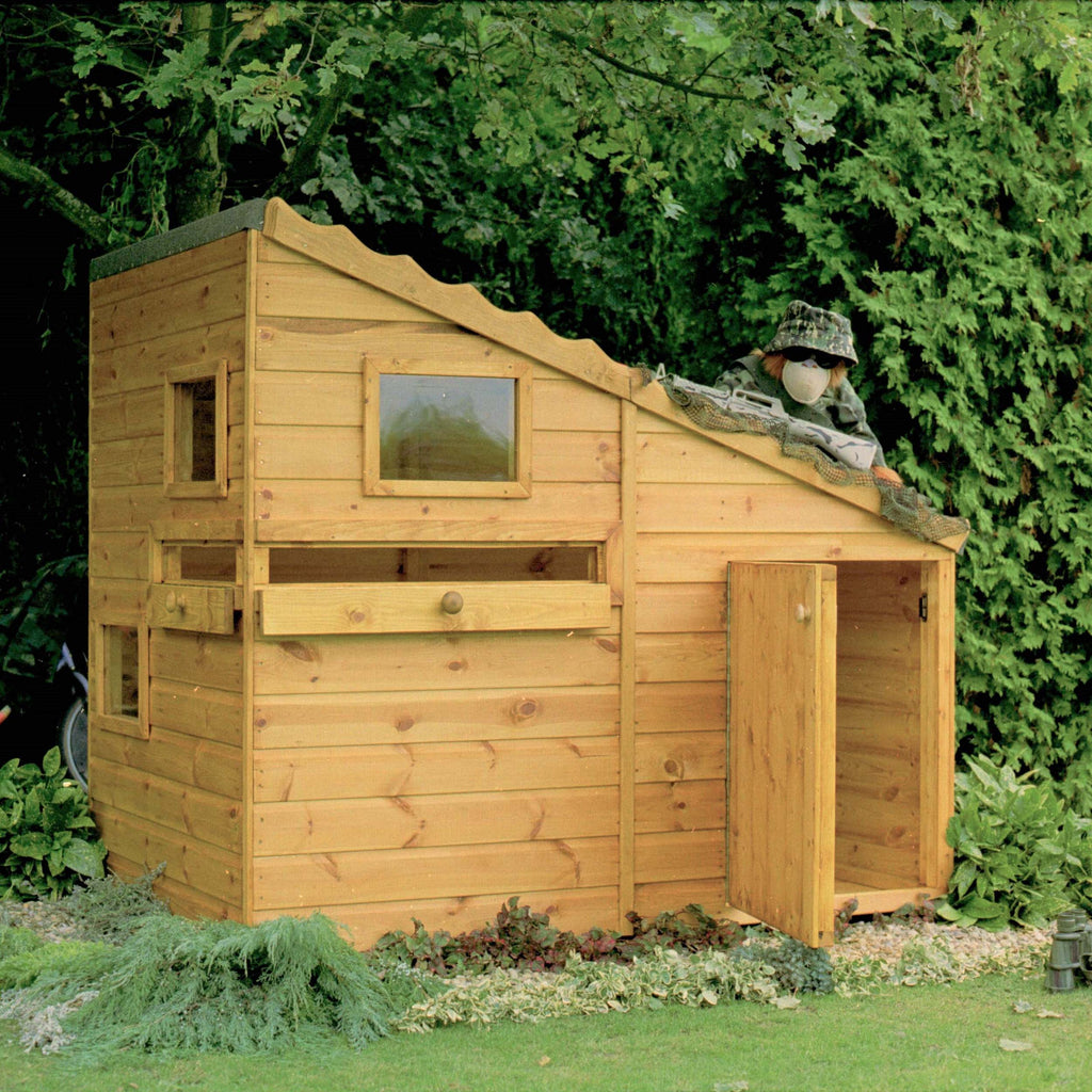 Shire Command Post Playhouse 6x4 - Garden Life Stores. 