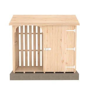 Shire Country Log and Tool Store 5x2 – Wooden Firewood & Garden Storage | Garden Life Stores