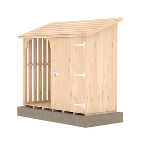 Shire Country Log and Tool Store 5x2 – Wooden Firewood & Garden Storage | Garden Life Stores