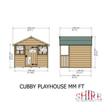 Shire Cubby Playhouse 6x4 - Garden Life Stores. 