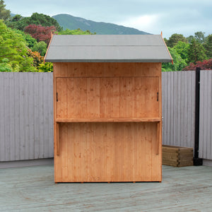 Shire Garden Bar Apex Roof 6x4 - Garden Life Stores. 