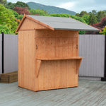 Shire Garden Bar Apex Roof 6x4 - Garden Life Stores. 