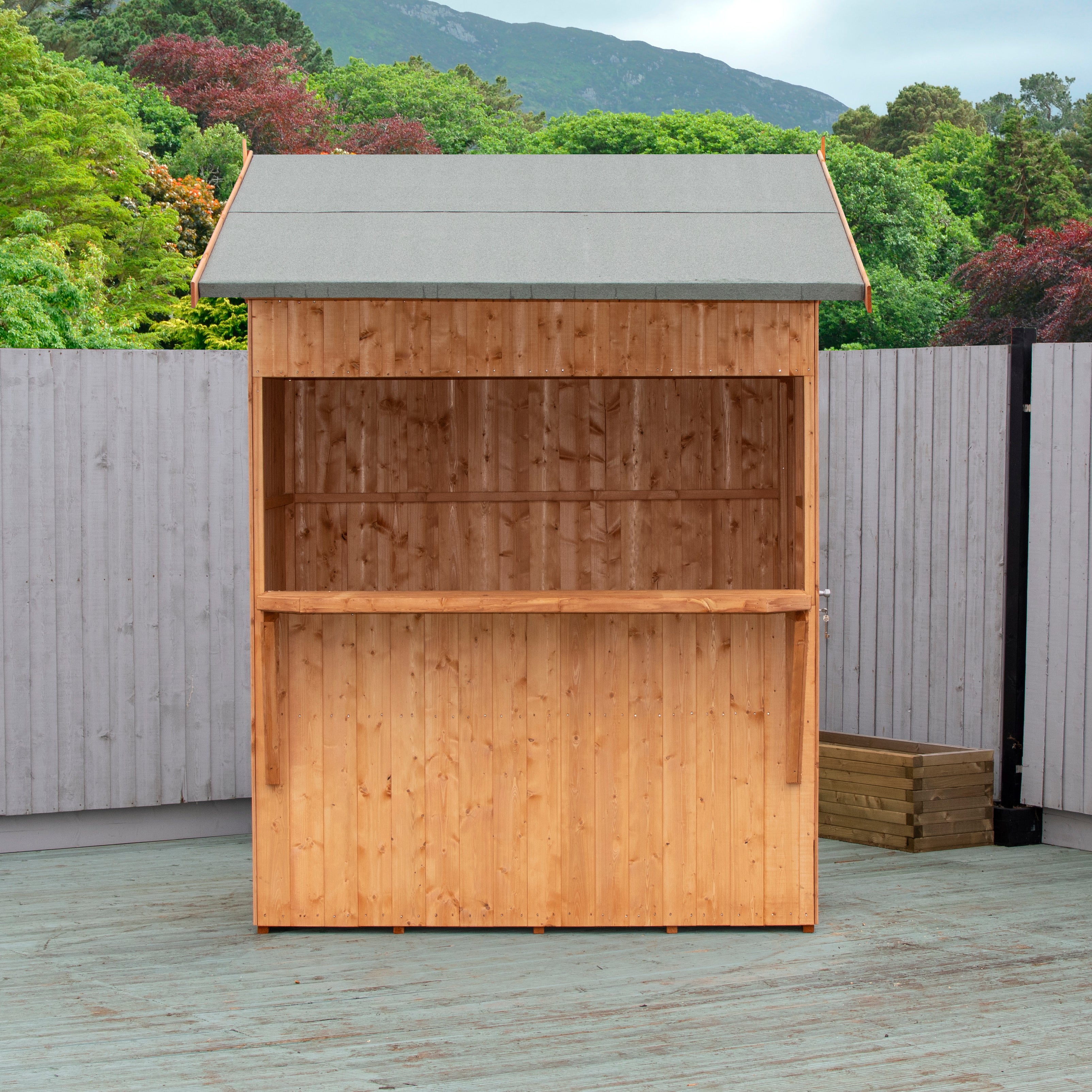 Shire Garden Bar Apex Roof 6x4 - Garden Life Stores. 